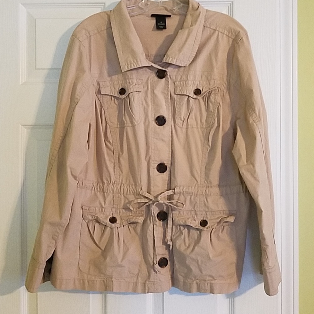 Lane Bryant 4 pocket Jacket